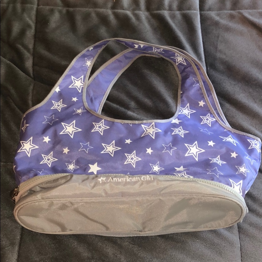 American girl doll tote bag